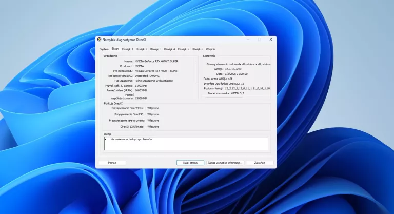 KOMPUTER PC R7 7800X3D 32GB RAM 2TB SSD RTX 4070TI SUPER - GW. 09.2026R!