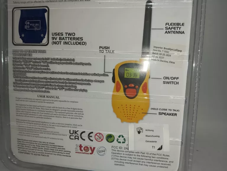 walkie-talkies-crypto-sphere-2-pack-zolte-komplet-stan-11323-2