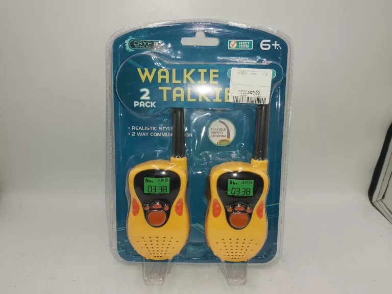 WALKIE TALKIES CRYPTO SPHERE 2 PACK ŻÓŁTE KOMPLET