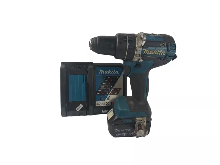 WKRĘTARKA MAKITA DHP484Z + AKUMULATOR 5.0AH + ŁADOWARKA