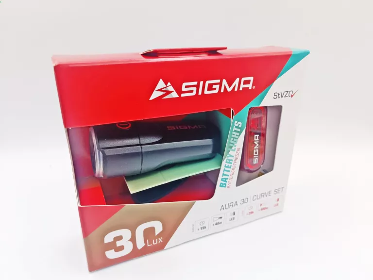ZESTAW LAMP SIGMA AURA 30 + CURVE 15970