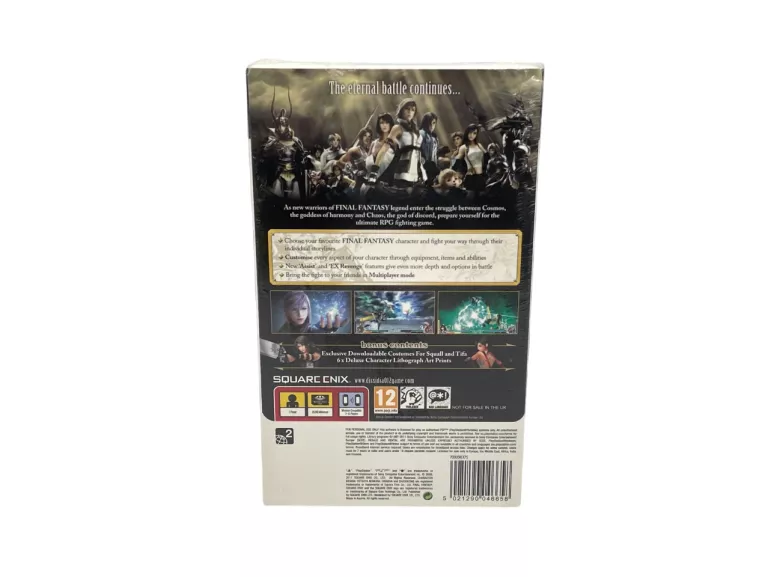 GRA PSP DISSIDIA 012: DUODECIM FINAL FANTASY LEGACY EDITION - ZAFOLIOWANA