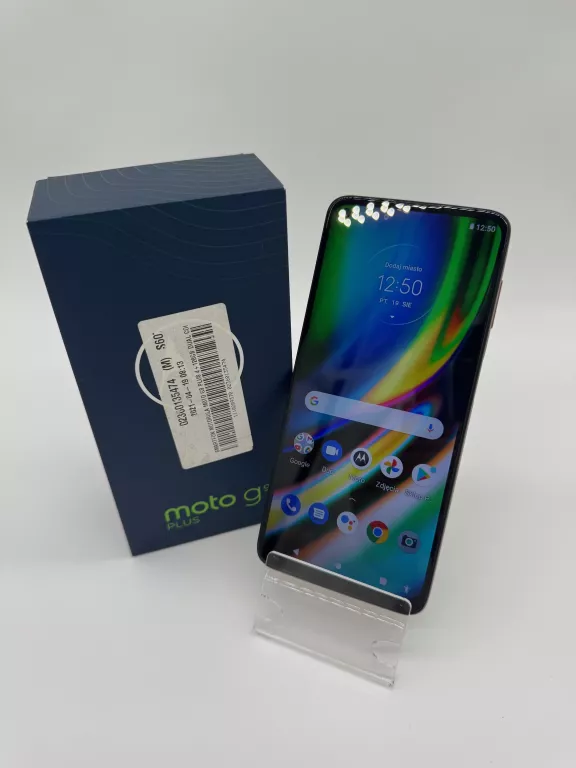 TELEFON MOTOROLA MOTO G9 PLUS 4/128GB KOMPLET