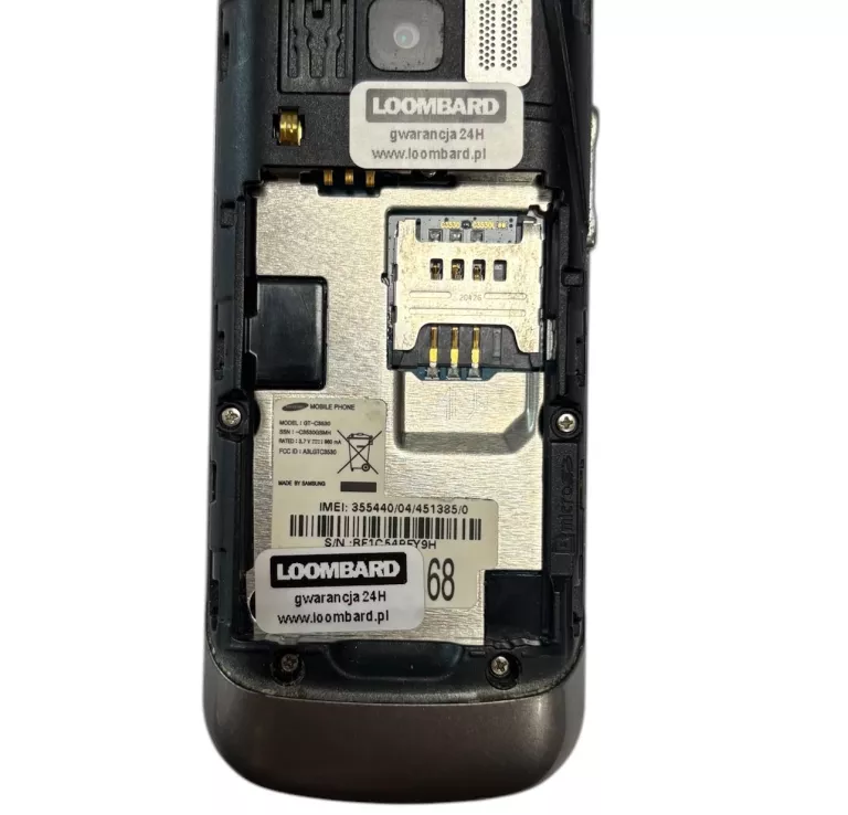 SAMSUNG GT C3530 SIMLOCK ORANGE