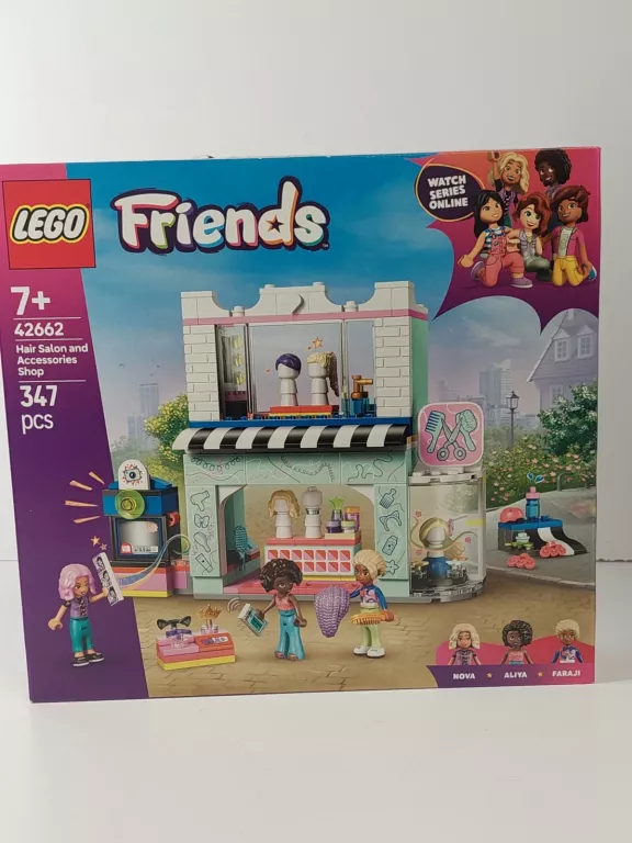 LEGO FRIENDS 42662 SALON FRYZJERSKI I SKLEP Z OZDOBAMI