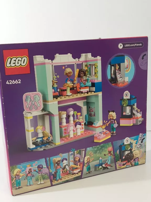 LEGO FRIENDS 42662 SALON FRYZJERSKI I SKLEP Z OZDOBAMI