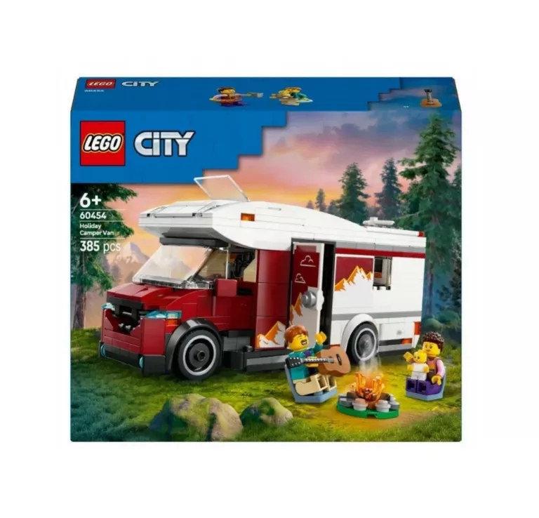 KLOCKI LEGO 60454 CITY WAKACYJNY KAMPER PEŁEN PRZYGÓD