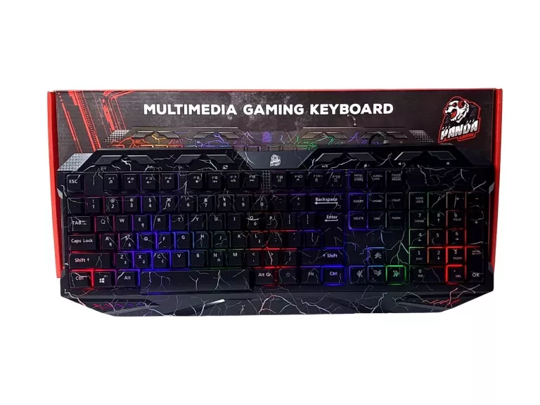 KLAWIATURA GAMINGOWA RGB PANDA GAMING TWJ K19