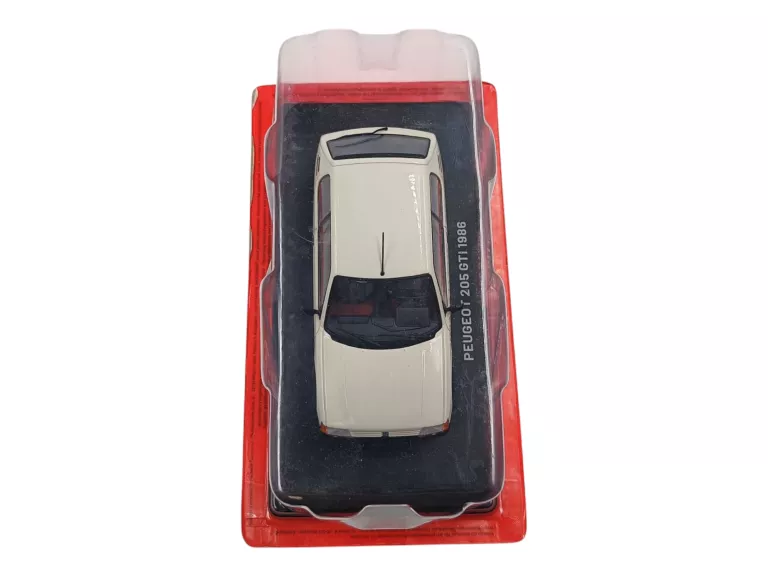 SAMOCHODY PRL-U NIEROZPAKOWANY HACHETTE 1:24 PEUGEOT 205 GTI + GAZETKA