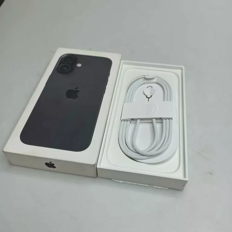 TELEFON IPHONE 16 / 128 GB / KOMPLET / OTWIERANY NA PUNKCIE / ORANGE
