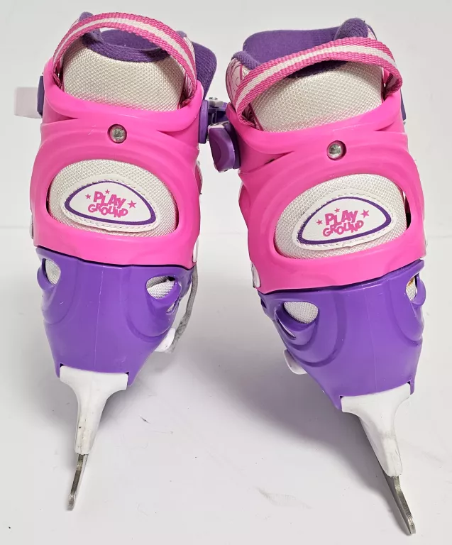 PLAYGROUND DZIECIĘCE ŁYŻWY FIGUROWE Z REGULACJĄ ROZMIARU 30-33