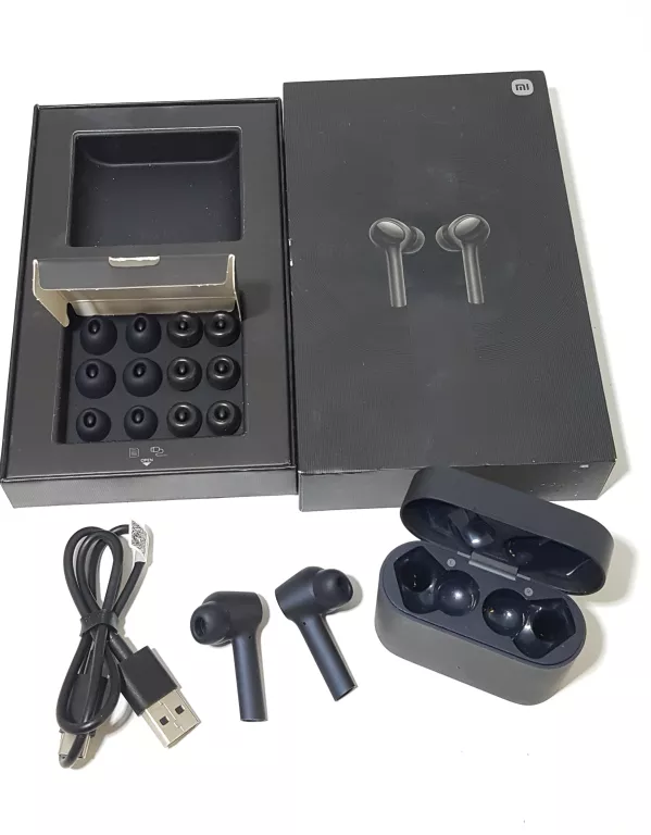 SŁUCHAWKI BT XIAOMI MI TRUE WIRELESS 2 PRO KABEL PUDEŁKO