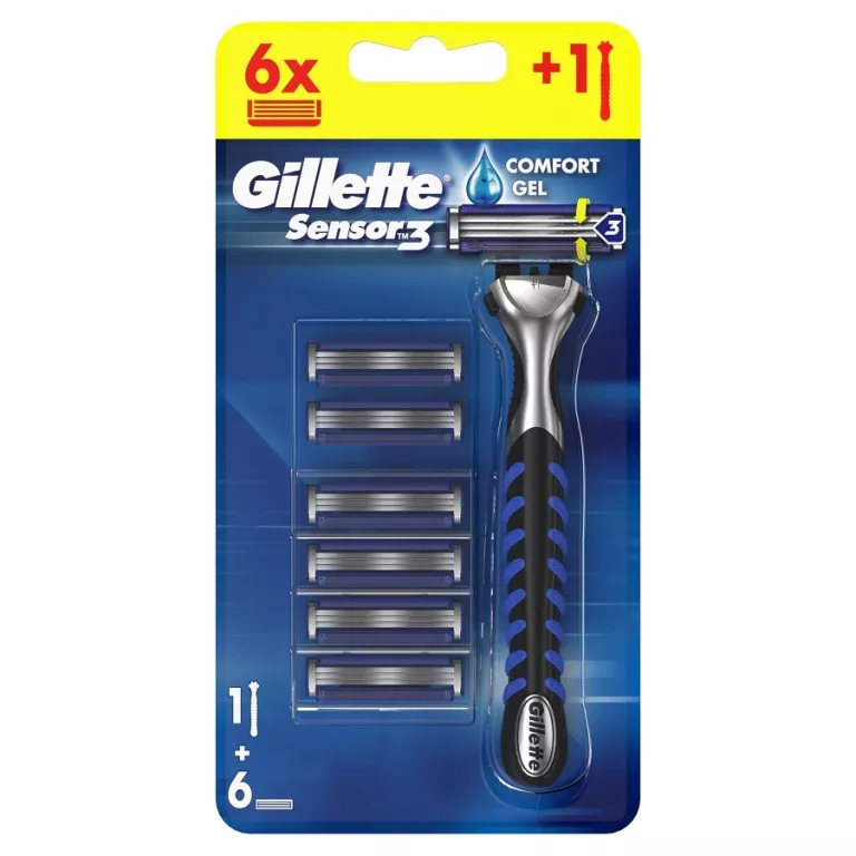 MASZYNKA NA WKŁADY DO GOLENIA GILLETTE SENSOR3 1 SZT