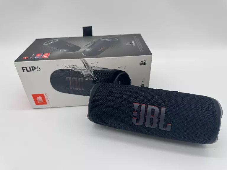 GŁOSNIK PRZENOŚNY JBL FLIP 6 +PUDEŁKO GW 12.2026