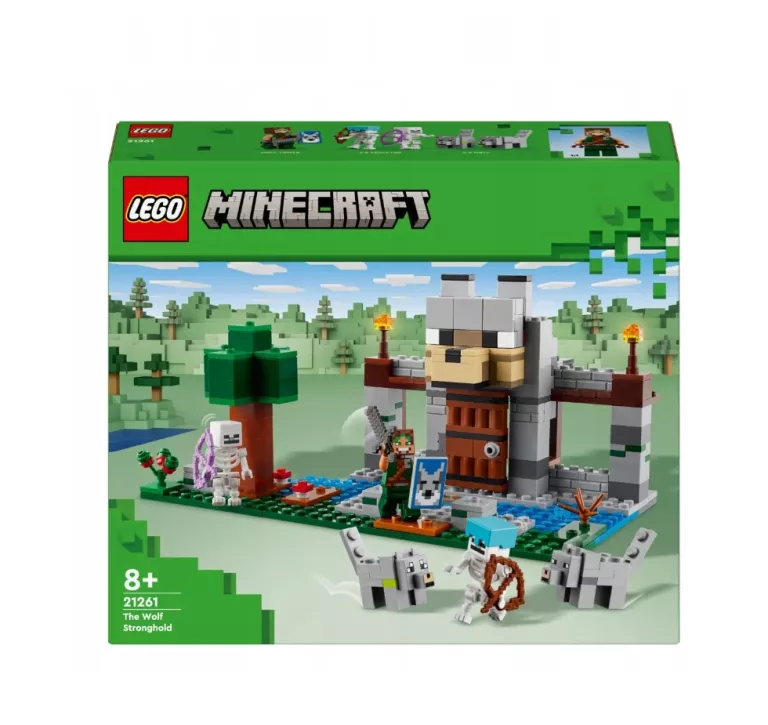 LEGO MINECRAFT 21261 MINECRAFT 21261 TWIERDZA WILKA