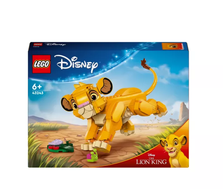 LEGO DISNEY 43243 KRÓL LEW - LWIĄTKO SIMBA