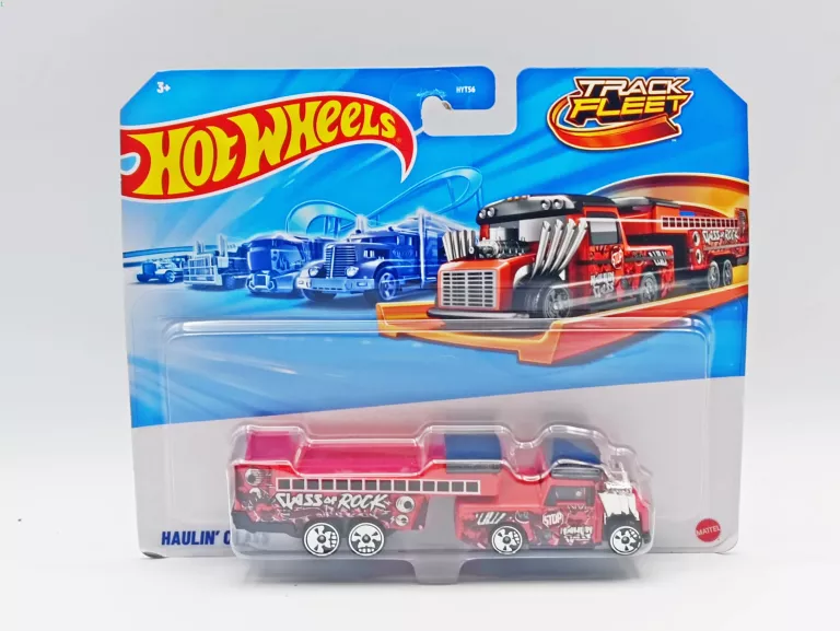 HOT WHEELS TRACK FLEET POJAZD CIĘŻARÓWKA AUTKO RESORAK HAULIN' CLASS 1:64