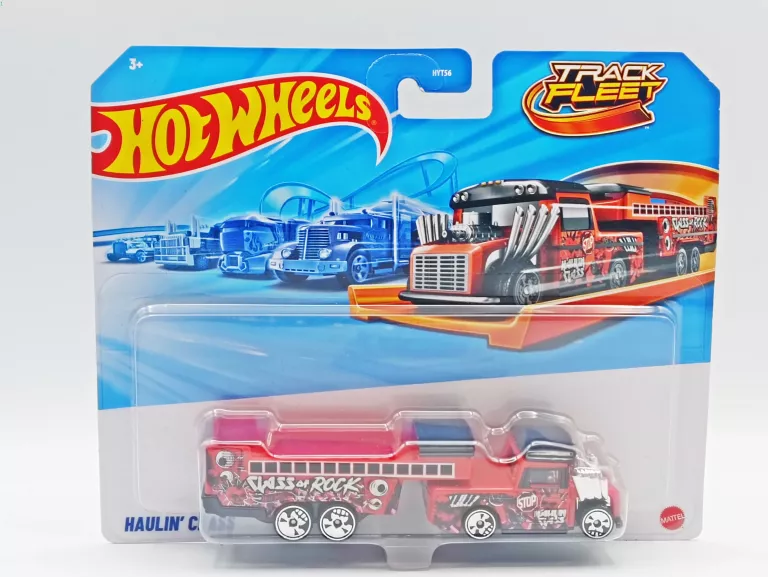 HOT WHEELS TRACK FLEET POJAZD CIĘŻARÓWKA AUTKO RESORAK HAULIN' CLASS 1:64