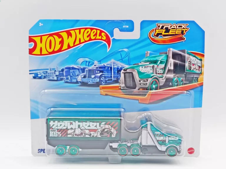 HOT WHEELS TRACK FLEET SPEED HAULER HYT56 CIĘŻARÓWKA