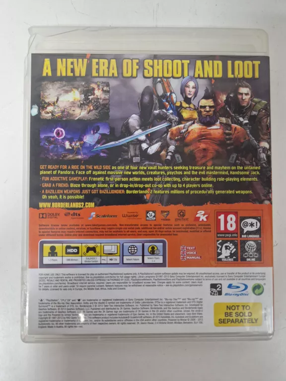 GRA BORDERLANDS 2 PS3