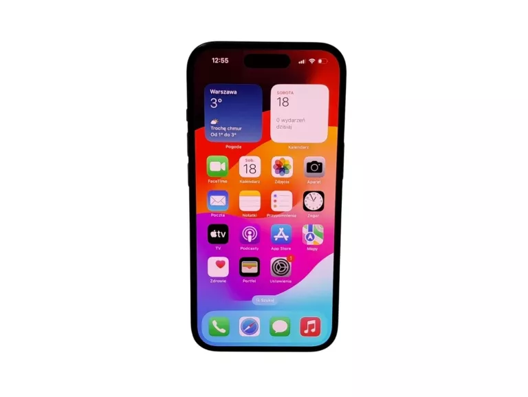 TELEFON APPLE IPHONE 15 128GB 6,1'' BAT 98% GW 30.05.2025!!