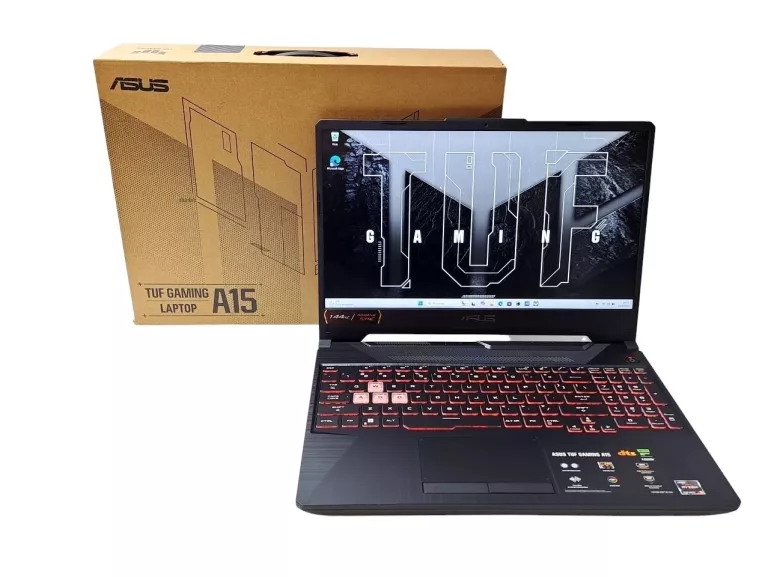 LAPTOP ASUS TUF GAMING A15 15,6'' RYZEN 5 7535HS 16/512GB RTX 3050