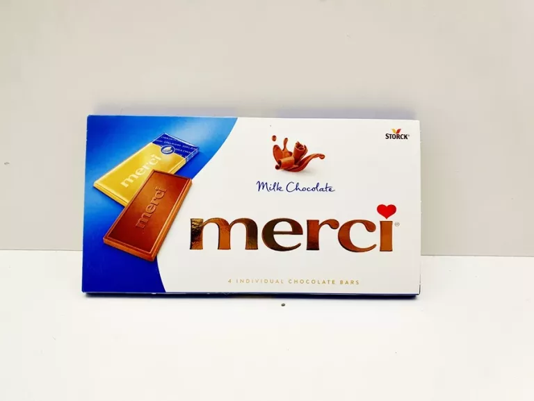 MERCI MILK CHOCOLATE 100 G CZEKOLADA MLECZNA