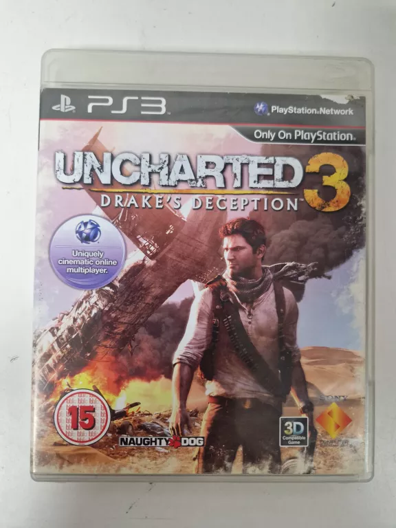 GRA NA PS3 UNCHARTED 3 DRAKE'S DECEPTION