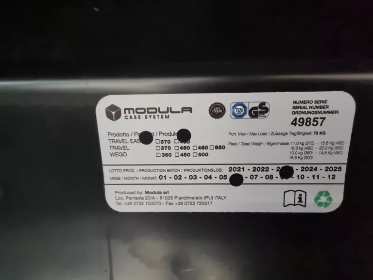 BAGAŻNIK DACHOWY MODULA CASE SYSTEM