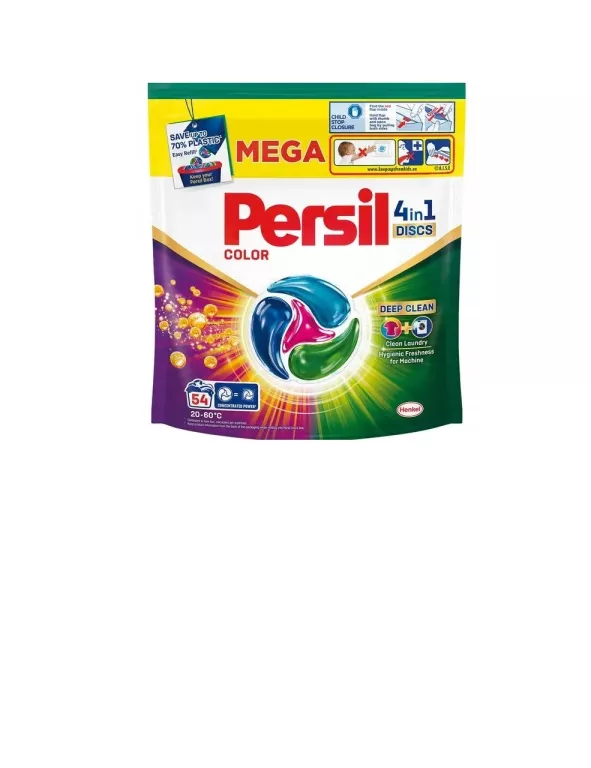 PERSIL DISCS COLOR DUŻE KAPSUŁKI DO PRANIA KOLOR 56 SZT 9000101801293