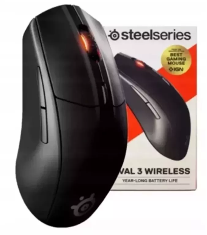 MYSZKA BEZPRZEWODOWA STEELSERIES RIVAL 3 GAMING RGB PODŚWIETLANA
