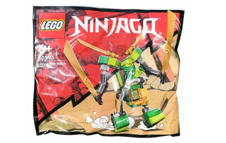 LEGO NINJAGO POLYBAG ZESTAW - LLOYD SUIT MECH #30593