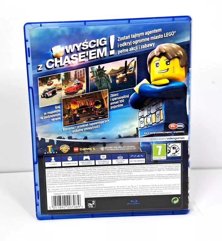 GRA LEGO CITY: TAJNY AGENT SONY PLAYSTATION 4 (PS4)