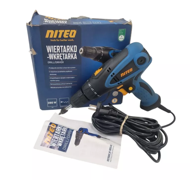 WIERTARKO-WKRĘTARKA NITEO TD0021-22 280 W
