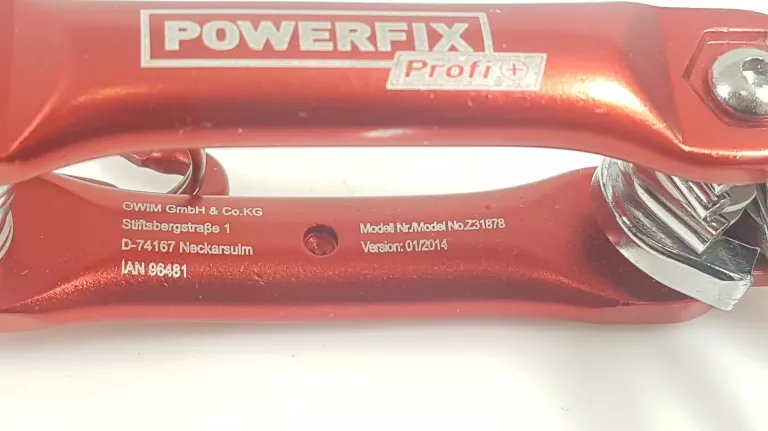 MULTITOOL POWERFIX PROFI 12 ELEMENTÓW