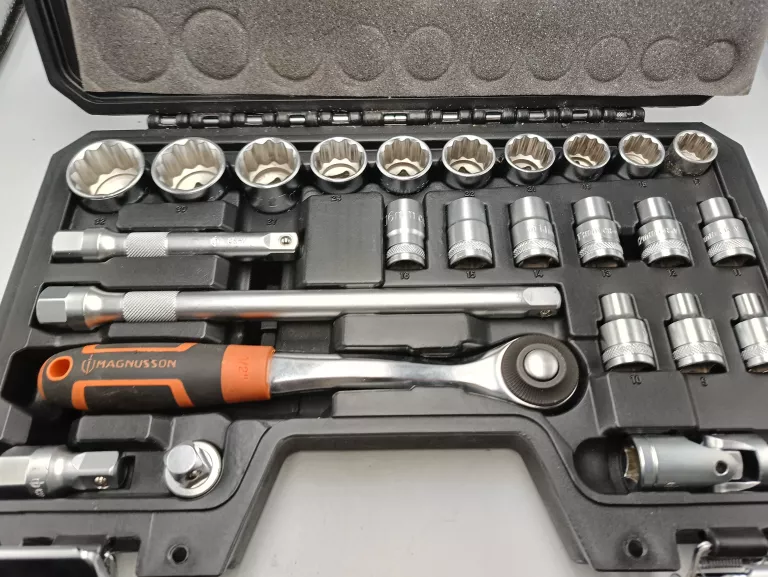 ZESTAW KLUCZY NASADOWYCH MAGNUSSON 1/2'' 25 SZT