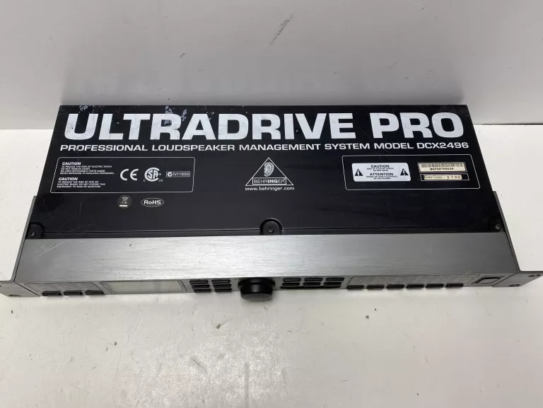 CYFROWY PROCESOR GŁOŚNIKOWY ULTRADRIVE PRO DCX2496