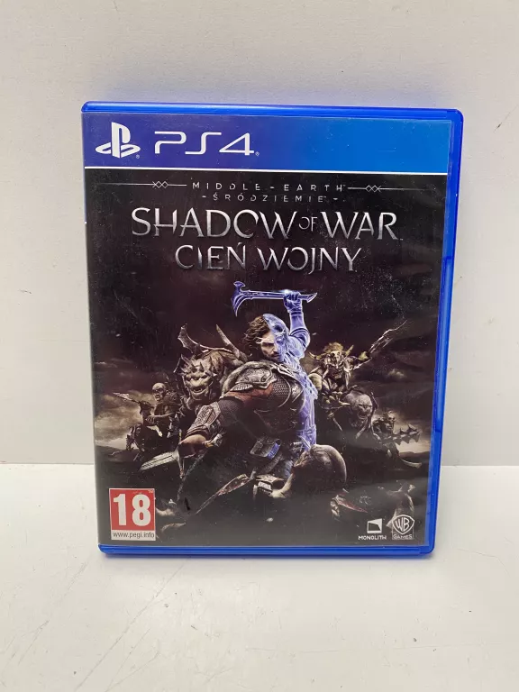 GRA SHADOW OF WAR PS4