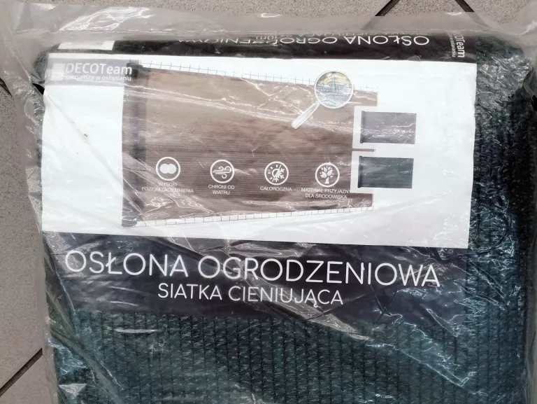 OSŁONA OGRODOWA SIATKA CIENIUJĄCA 2 X 10 M