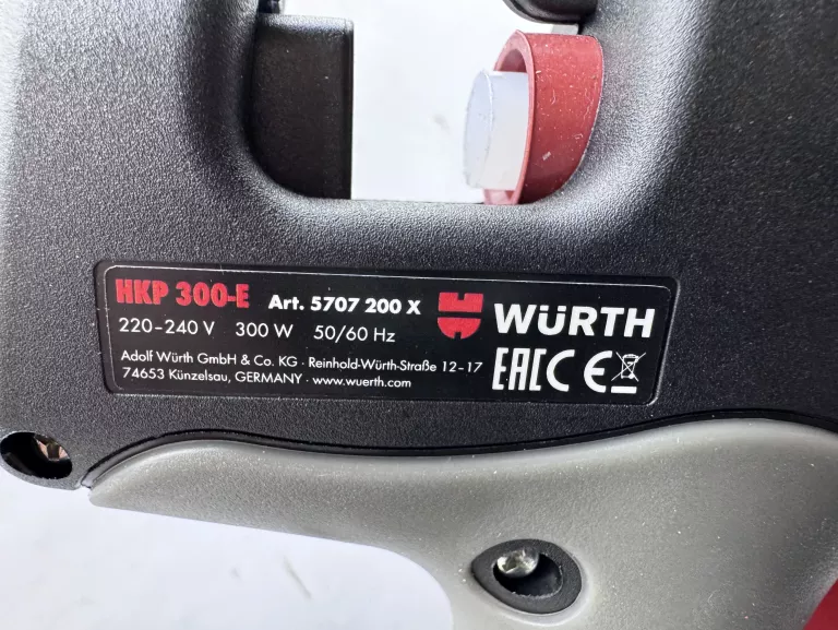 WURTH HKP 300-E PISTOLET DO KLEJENIA NA GORĄCO