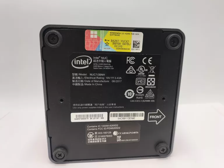 KOMPUTER MINI PC INTEL NUC7I3BNH / I3 7GEN / 8GB