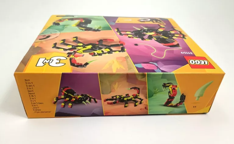 KLOCKI LEGO CREATOR - DZIKIE ZWIERZĘTA: ROZWINIĘTY PAJĄK 31159