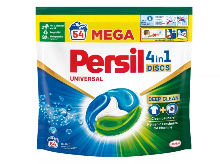 KAPSUŁKI DO PRANIA PERSIL UNIVERSAL DEEP CLEAN 4W1 54 SZT