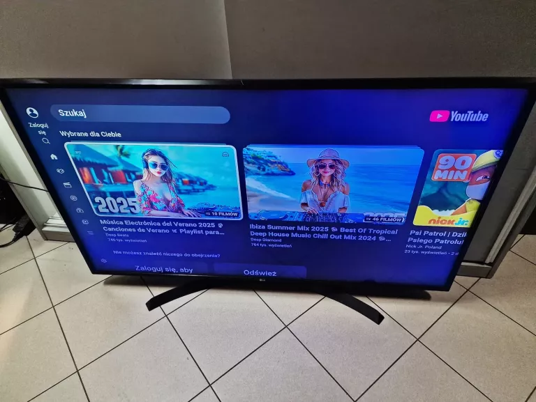 TELEWIZOR LG 55UJ635V 4K SMART TV 55 CALI