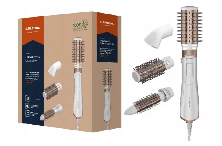 GRUNDIG HS 7280 SUSZARKO LOKÓWKA DO WŁOSÓW 1200W KOŃCÓWKI DO STYLIZACJI