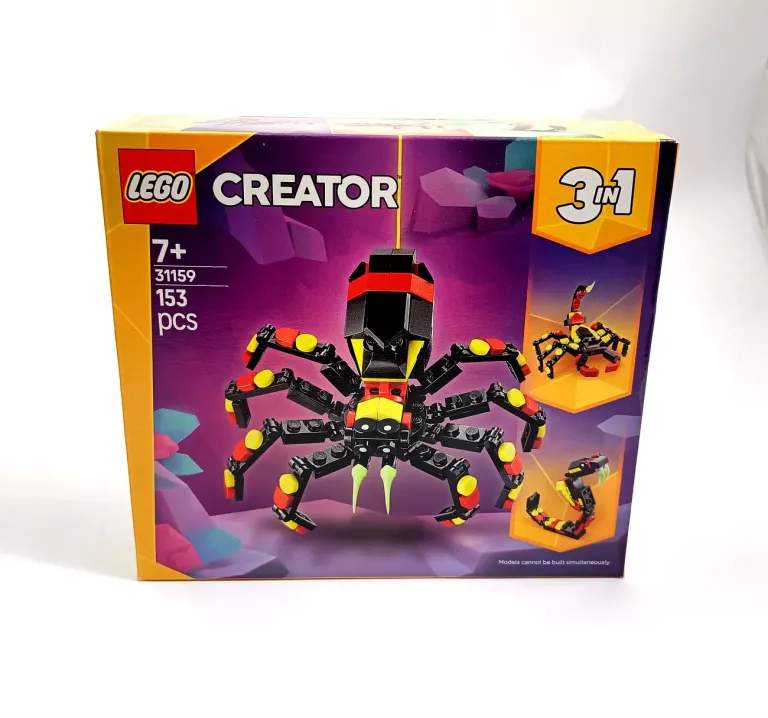 KLOCKI LEGO CREATOR - DZIKIE ZWIERZĘTA: ROZWINIĘTY PAJĄK 31159