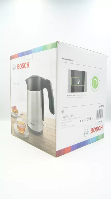CZAJNIK ELEKTRYCZNY BOSCH TWK7L460 NIEOTWARTY