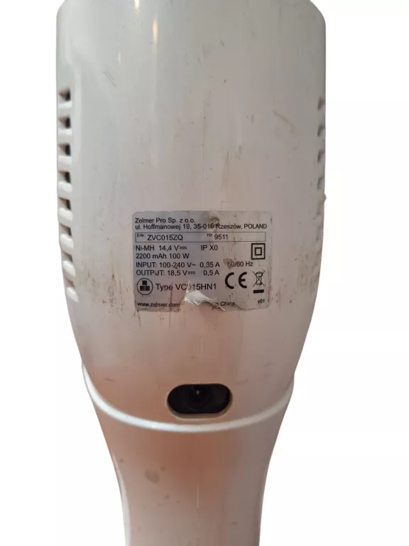 ODKURZACZ PIONOWY ZELMER ZVC015ZQ