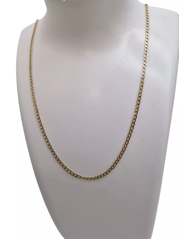 ZŁOTY KLASYCZNY ŁAŃCUSZEK 2,13G 46CM