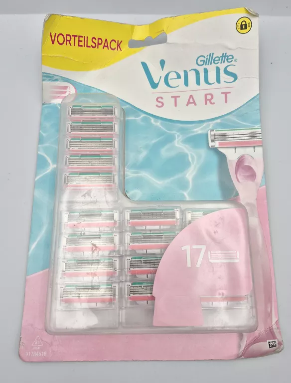 WKŁADY DO MASZYNKI GILLETTE VENUS START 17 SZT
